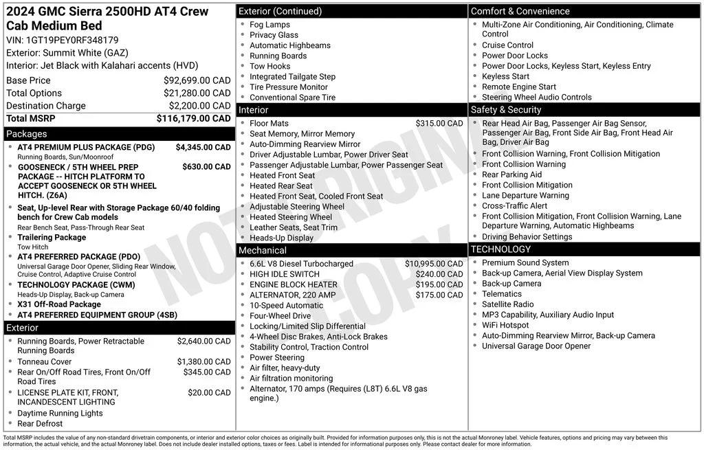 gmc sierra 2500hd 2024 1GT19PEY0RF348179 image gmc sierra 2500hd 2024 1GT19PEY0RF348179 image